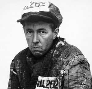 Aleksandr Solzhenitsyn from his time in the gulag